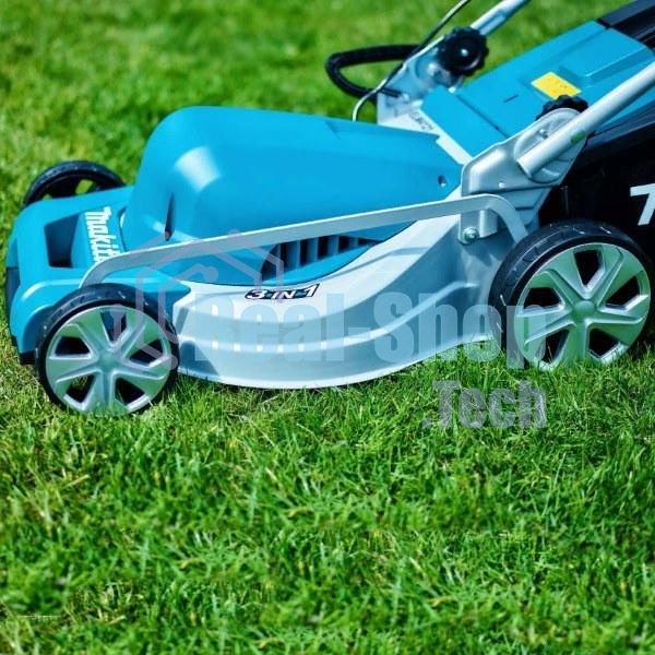 Газонокосилка электрическая Makita ELM4121, от сети, 1600 Вт