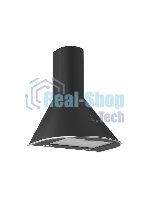 Вытяжка каминная Elikor Омега 60П-650-К3Д черный/нерж.сталь, 60 см, 650 куб. м/ч, 60 дБ