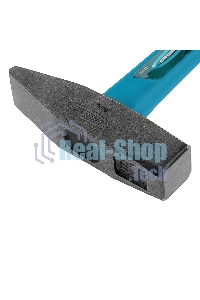 Молоток слесарный Gross 10273 300г, квадратный боек, фиберглассовая обрезиненная рукоятка