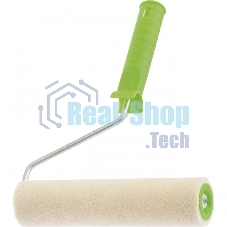 Валик Сибртех велюр с ручкой,240 мм,ворс 2 мм, D - 36 мм