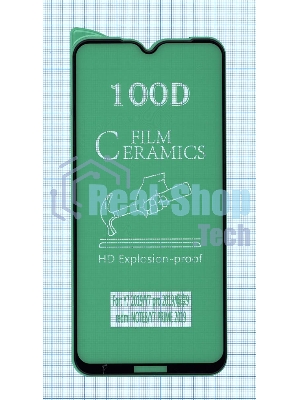 Керамическая пленка (стекло) для Xiaomi Redmi Note 8 черный