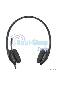Гарнитура проводная Logitech Headset H340 USB graphite