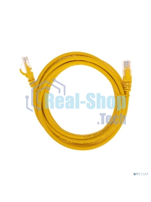 Патч-корд U/UTP Rexant cat.6, RJ45-RJ45, неэкранированный, 26AWG, LSZH, желтый, 3 м