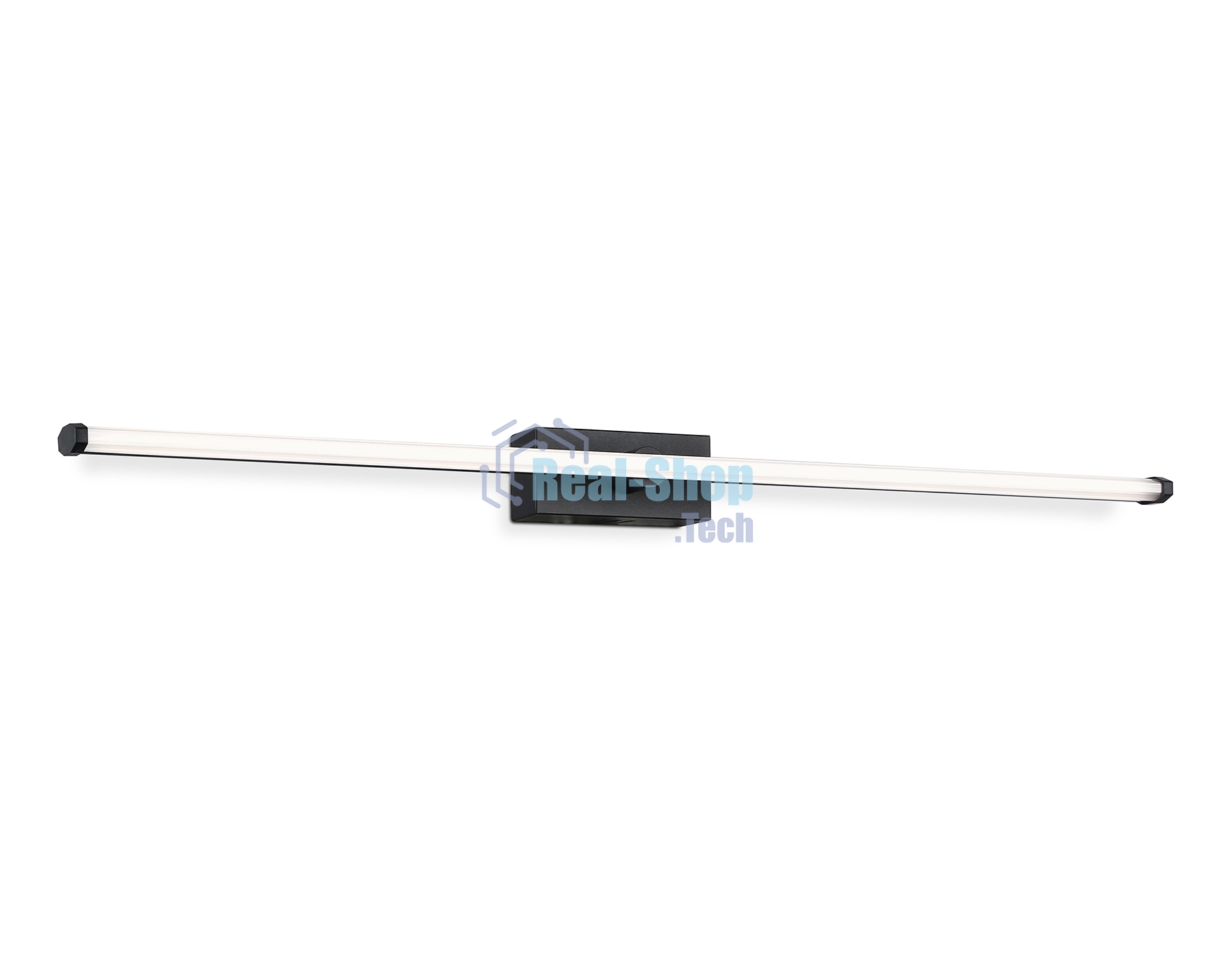 Настенный светодиодный светильник Ambrella light FL6122 BK черный 14W 3000K-6400K 610*45*80