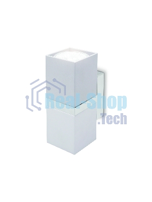 Настенный светильник FW245/2 WH/CH белый/хром GU10*2 max 12W 155*61*80