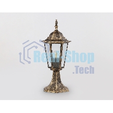 Светильник Ambrella light ST2025 GD/BK/CL золото/черный/прозрачный IP54 E27 max 40W D150*400