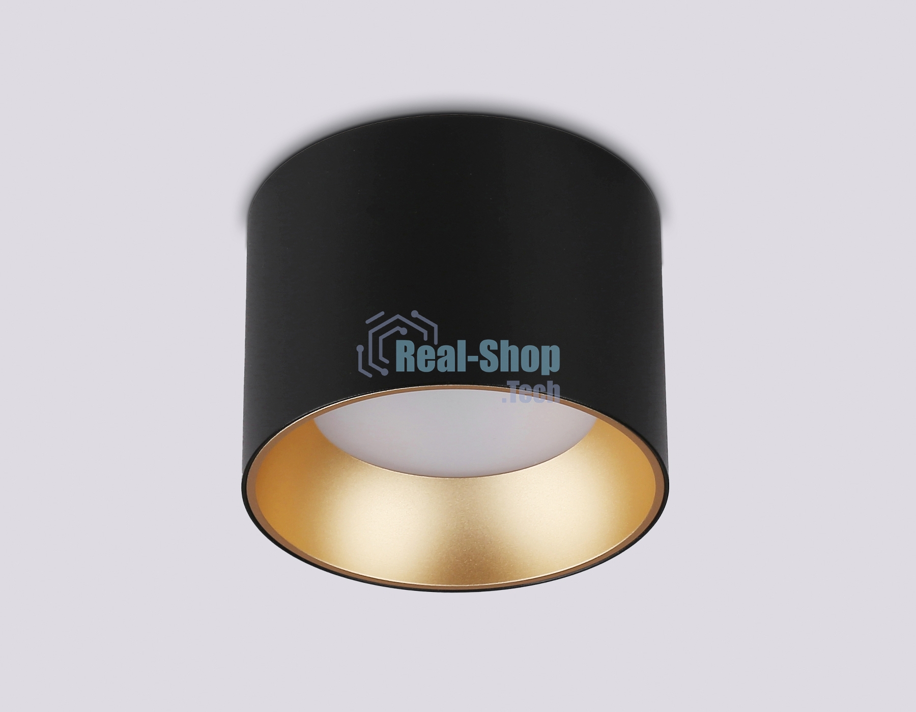 Светильник Ambrella light TN52887 SBK/SGD черный песок/золото песок GX53 max 12W D97*70