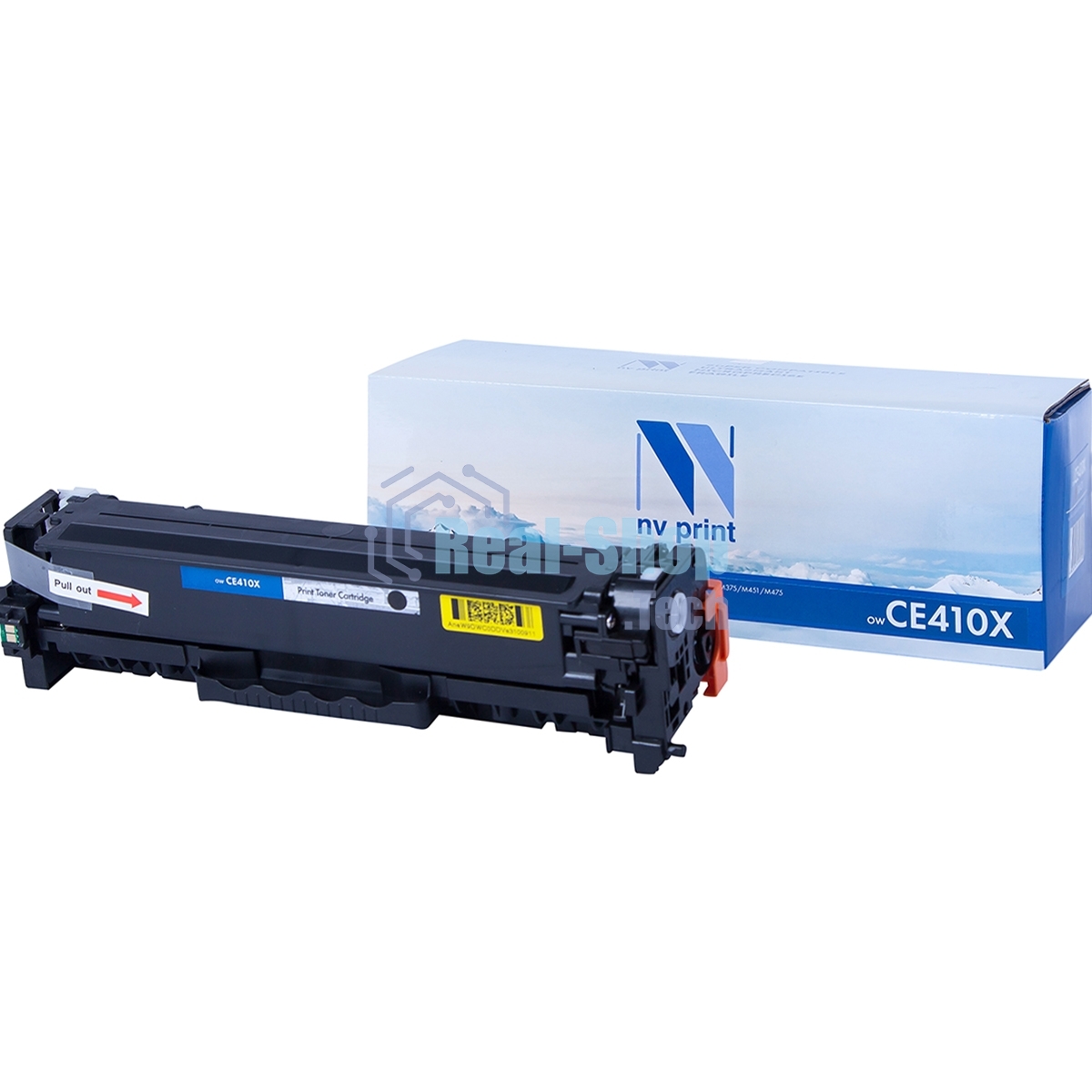 Картридж лазерный NVPrint совместимый HP CE410X черный для CLJ Color M351/M375/M451/M475 (4000k)