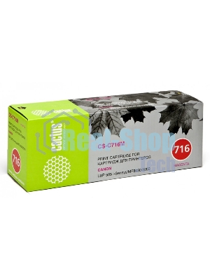 Картридж лазерный Cactus CS-C716M пурпурный (1500 стр.) для Canon i-Sensys MF8030/MF8030cn/MF8050/LBP 5050