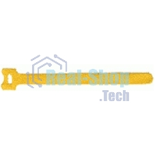 Хомут-липучка 210мм, 20 шт., желтый