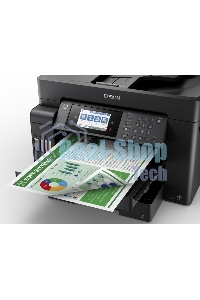 МФУ струйное Epson L15150, (A3, ADF, duplex, 35 стр./мин., Ethernet, Wi-Fi черный)