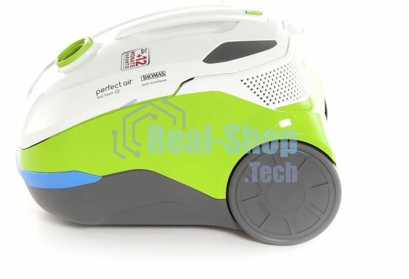 Пылесос Thomas Perfect Air Feel Fresh X3 белый/зеленый, 325/1700Вт, уборка сухая/влажная, пылесборник контейнер 2.6 л