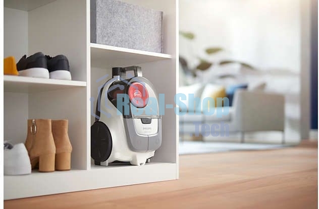 Пылесос Philips XB2042/01 белый/персиковый, 360/1800 Вт, уборка сухая, пылесборник контейнер 1.3 л