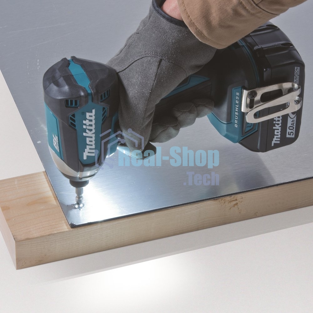 Гайковерт аккумуляторный Makita DTD153Zб\щет 18в li-ion 0-3400об\м 6-ти гр1\4'' 1.3кг б\ак з\у