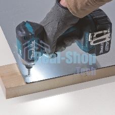 Гайковерт аккумуляторный Makita DTD153Zб\щет 18в li-ion 0-3400об\м 6-ти гр1\4'' 1.3кг б\ак з\у