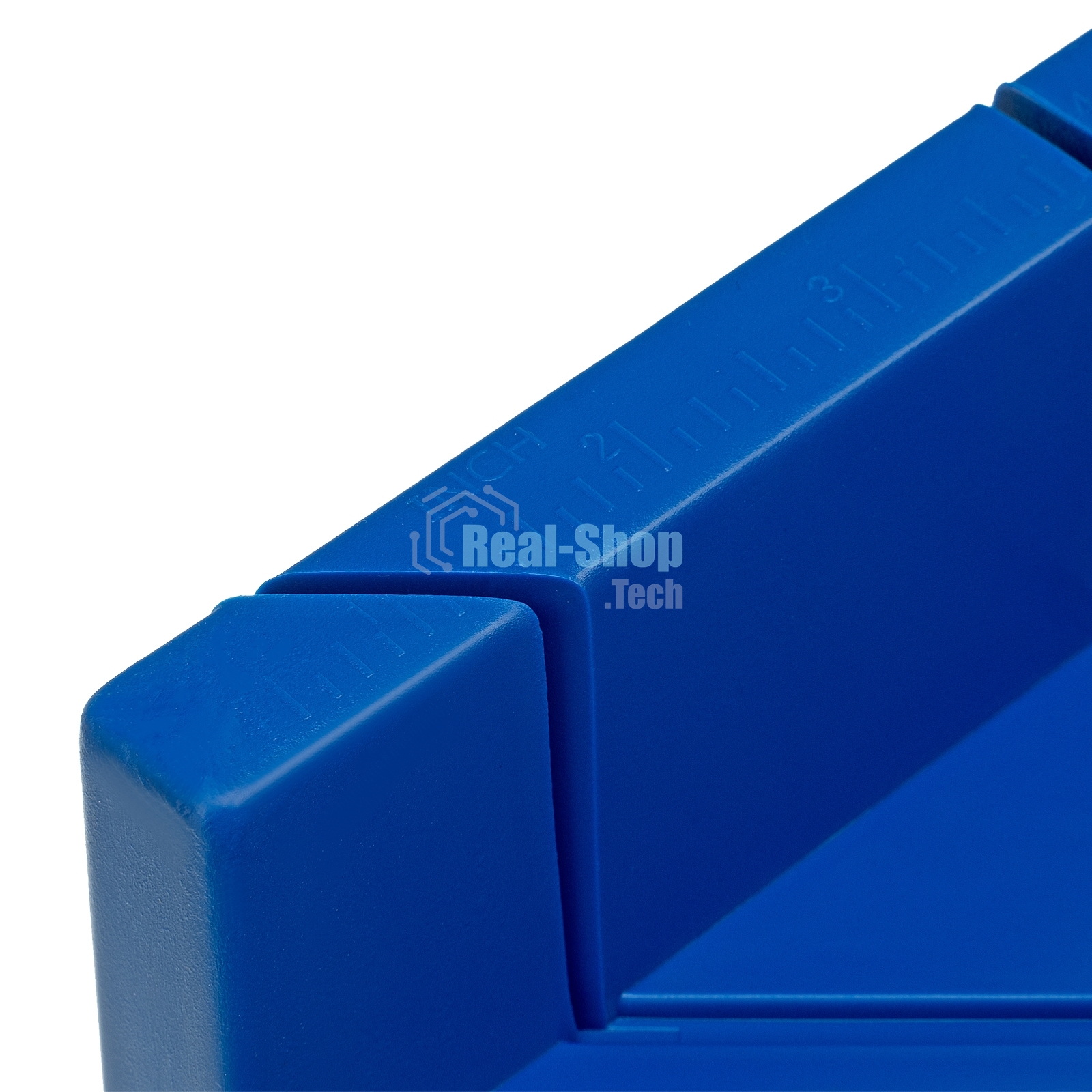 Стусло пластиковое Сибртех синее, 4 угла для запила+пила 450 мм