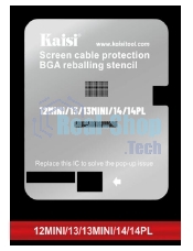 Набор трафаретов Kaisi для iPhone 12 mini/13/13mini/14/14 Plus