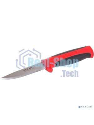 Нож строительный Rexant нержавеющая сталь лезвие 90 мм