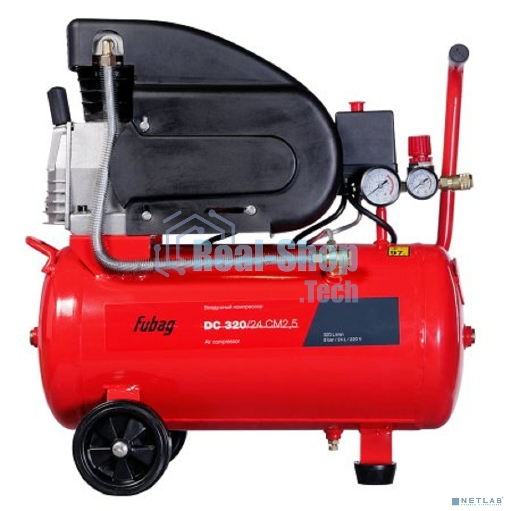 Компрессор FUBAG DС 320/24 CM2.5 320л/мин 24л 8бар 1.8кВт