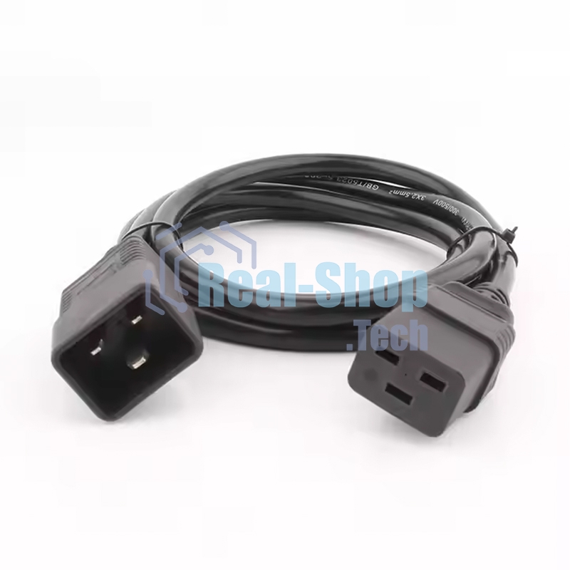 Шнур сетевой Rexant IEC 320 C19 – IEC 320 C20 3x1,5мм², 3м