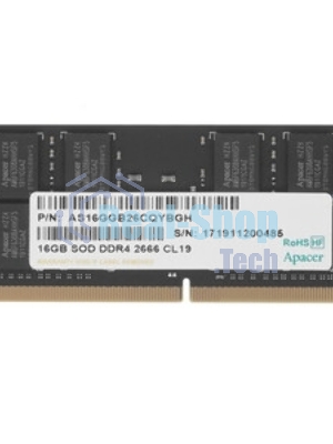 Оперативная память Apacer, DDR4, 16GB (1x16GB), 2666MHz, CL19, DIMM