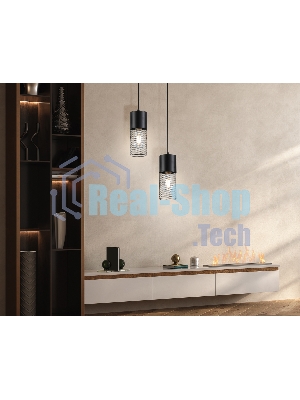 Светильник Ambrella light TR8500 BK черный E27 max 60W D100*1000