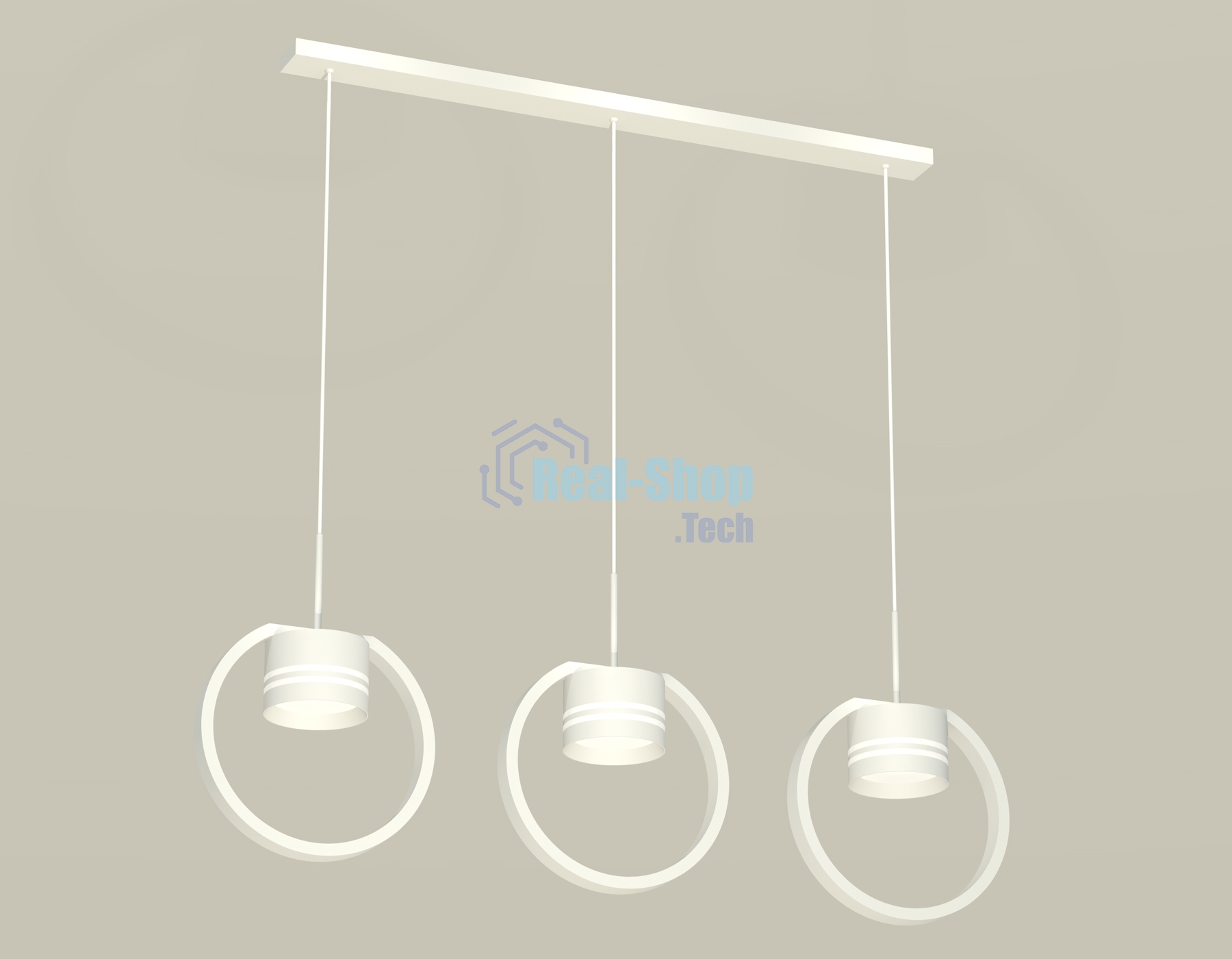 Светильник Ambrella light XB9106154/3 SWH/FR белый песок/белый матовый GX53 (C9106, N8477)