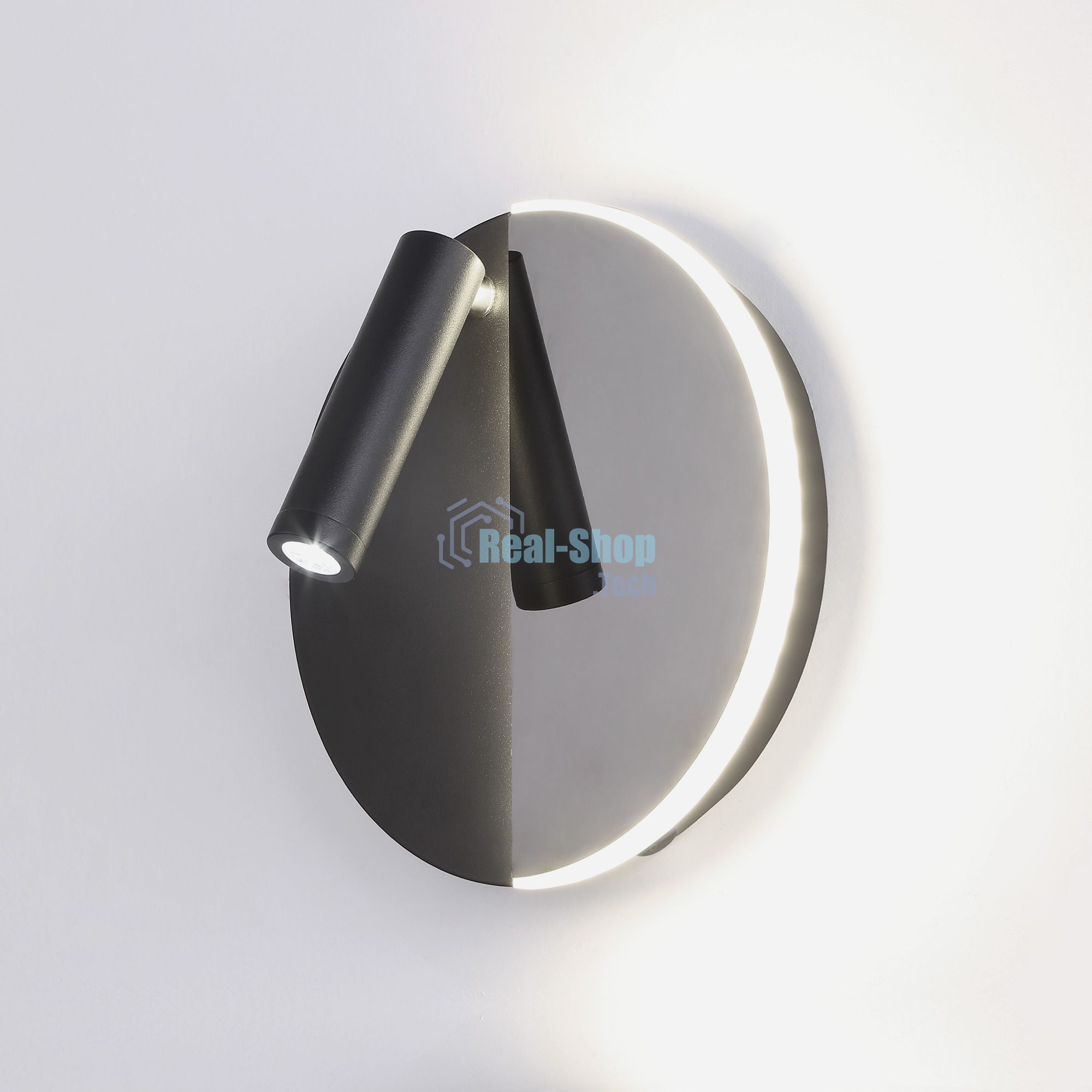 40105/LED / Светильник настенный светодиодный Drom LED чёрный/чёрный жемчуг