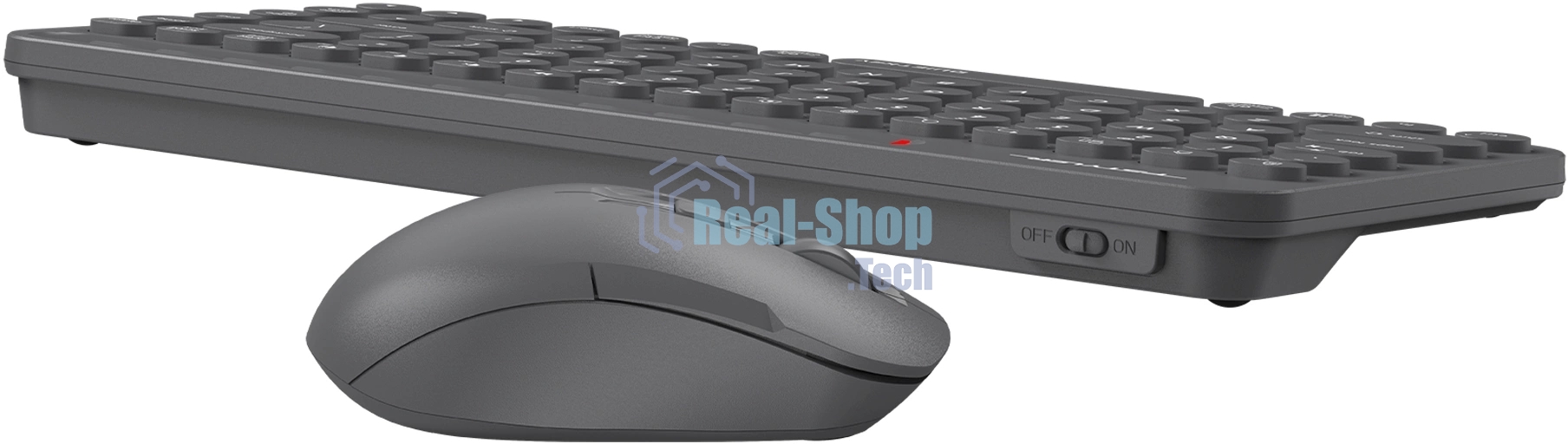 Комплект клавиатура+мышь A4Tech FStyler FG3200 Air2 беспроводной, USB, 2000 DPI, серый