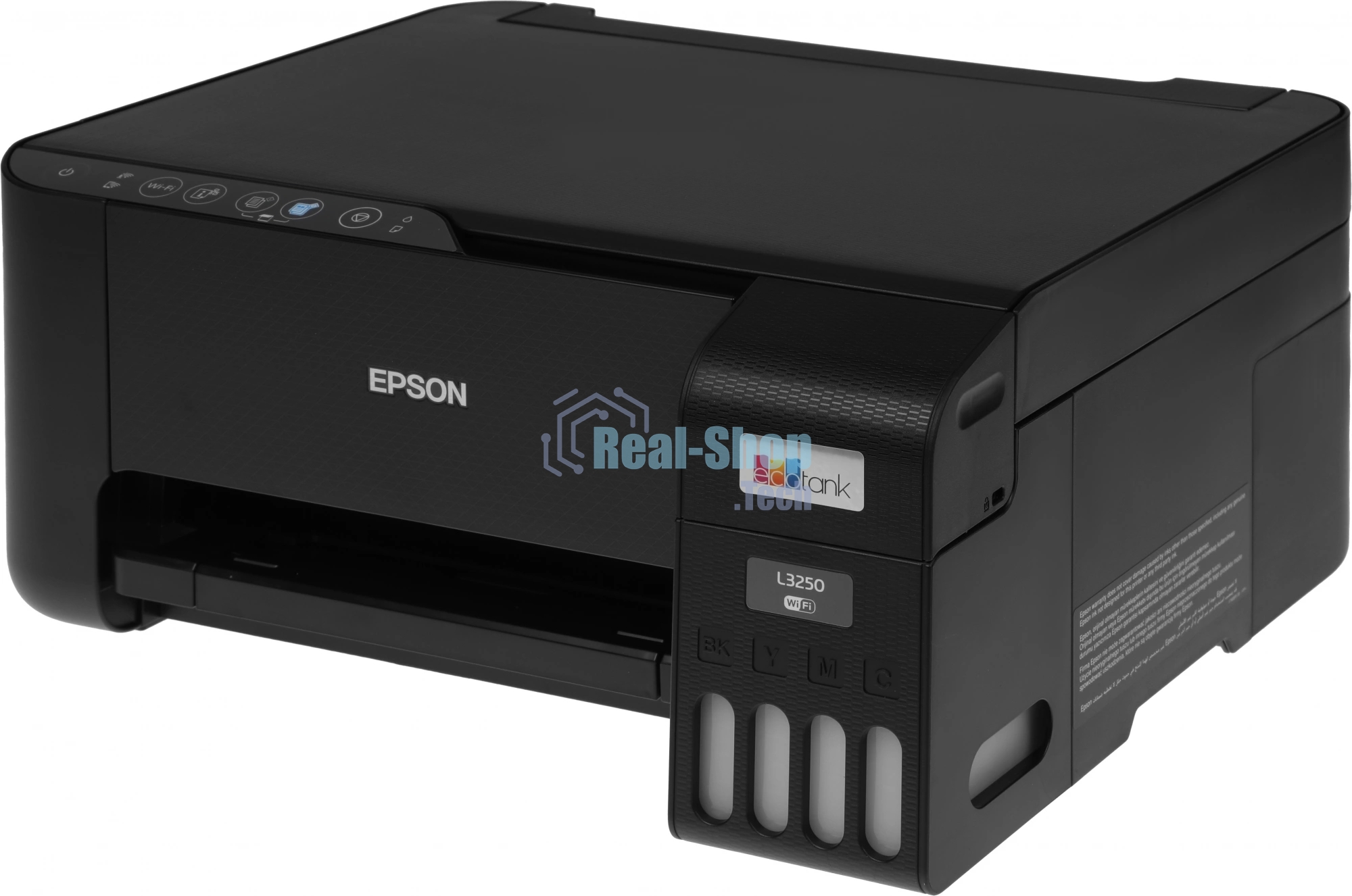 МФУ струйное Epson L3250 (C11CJ67412/C11CJ67418/C11CJ67405/C11CJ67408/C11CJ67503/C11CJ67508/C11CJ67523/C11CJ67525), A4, цветное, печ. до 33 стр/мин. (ч/б) до 15 стр/мин. (цвет), скан. до 11 стр/мин. (ч/б) 28 стр/мин. (цвет), 1440 x 5760 dpi (печать) 1200x2400dpi (скан.), USB, Wi-Fi
