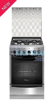 Плита газовая Gefest ПГ 5100-02 0004 серебристый, конфорок 4 шт, духовка 52 л, 50 см x 85 см x 58.5 см
