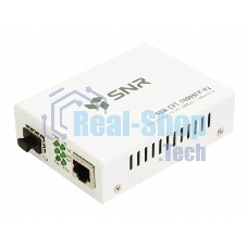 Медиаконвертер SNR 10/100/1000-Base-T/1000Base-FX с SFP-портом