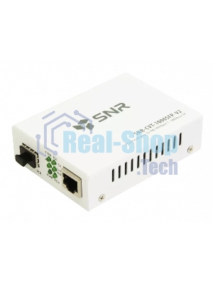 Медиаконвертер SNR 10/100/1000-Base-T/1000Base-FX с SFP-портом
