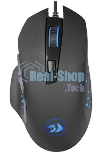 Мышь проводная Redragon Gainer черный, 3200 dpi, USB, кнопки - 6