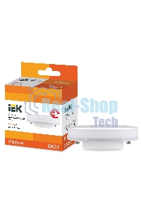 Лампа cветодиодная Iek LLE-T80-8-230-30-GX53 ECO T75 таблетка 8Вт 230В 3000К GX53