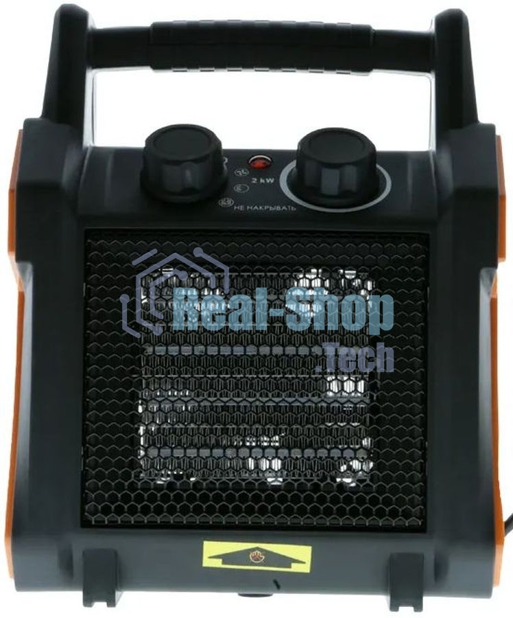 Тепловентилятор Sturm! FH2034CQ, черный/оранжевый, 2000 Вт, 20 м2, термостат