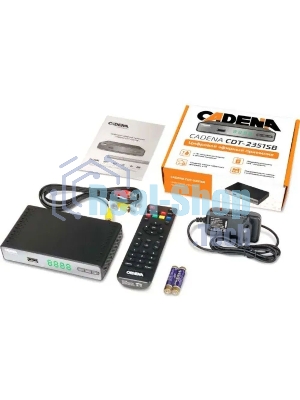 Приемник цифровой эфирный Cadena CDT-2351SB