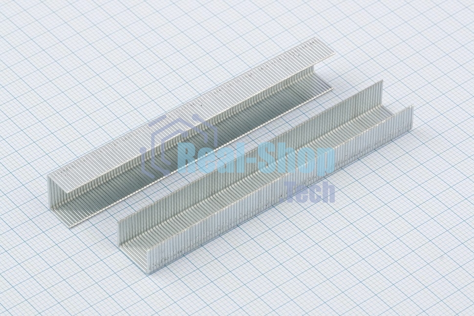Скобы Gross 8 мм, для мебельного степлера, усиленные, тип 53, 1000 шт.