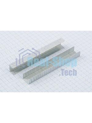 Скобы Gross 8 мм, для мебельного степлера, усиленные, тип 53, 1000 шт.