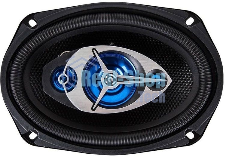 Колонки автомобильные Kicx GX-693 200Вт 92дБ 4Ом 15x23см (6x9дюйм) (ком.:2кол.) коаксиальные трехполосные