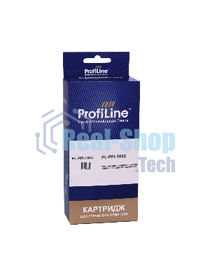 Картридж струйный ProfiLine PL-PFI-102C для принтеров Canon IPF510/IPF605/IPF610/IPF650/IPF655/IPF710/IPF750/IPF755/IPF760/IPF765 с чернилами Cyan