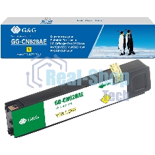Картридж струйный G&G GG-CN628AE желтый (110мл) для HP Officejet Pro X576dw/X476dn/X551dw/X451dw