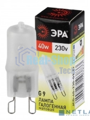 Лампа галогенная ЭРА G9-JCD-40-230V-Fr(100/1000/35000)