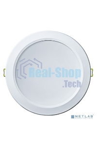Светильник Navigator NDL-P1-25W-840-WH-LED (аналог Downlight КЛЛ 2х26)