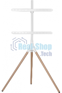 Подставка для телевизора Cactus CS-ST1246WTBCH белый/береза 45