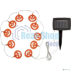 Каскад Lamper Улыбка LED 6 м с выносной солнечной панелью 2 м и аккумулятором, теплое белое свечение