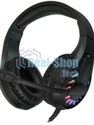 Гарнитура Bloody G230 чёрный, проводная, подсветка