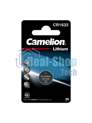 Элемент питания литиевый Camelion CR CR1632 BL-1 (блист.1шт)
