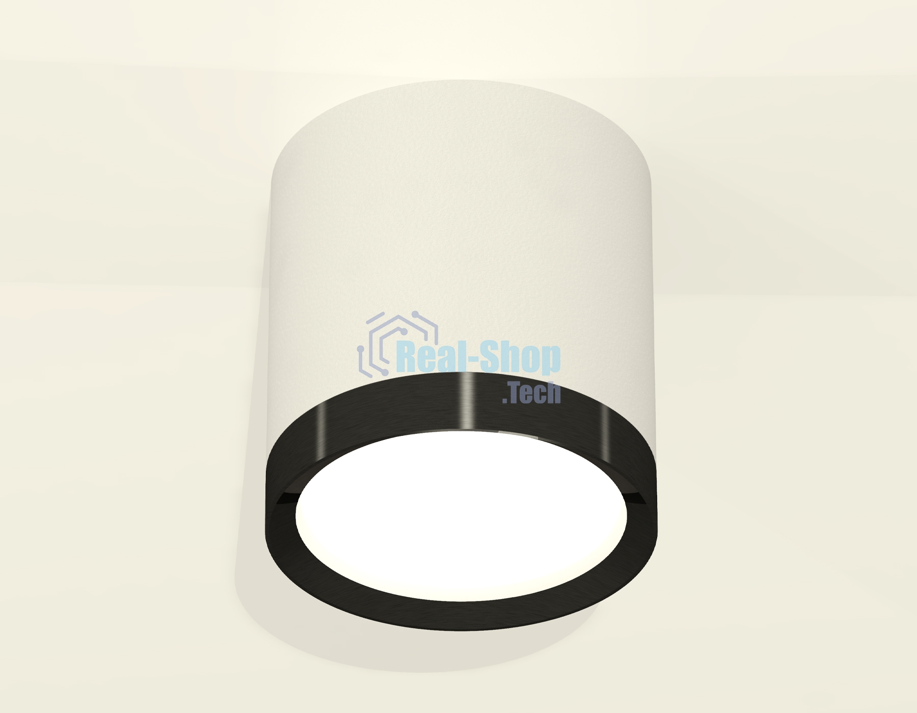 Светильник Ambrella Light XS8141002 SWH/PBK белый песок/черный полированный GX53 (C8141, N8113)