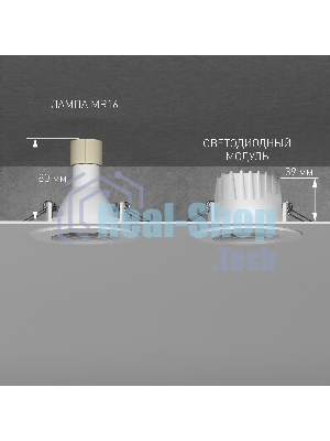 Светодиодный модуль Elektrostandard 9W 3000K BMGU1006